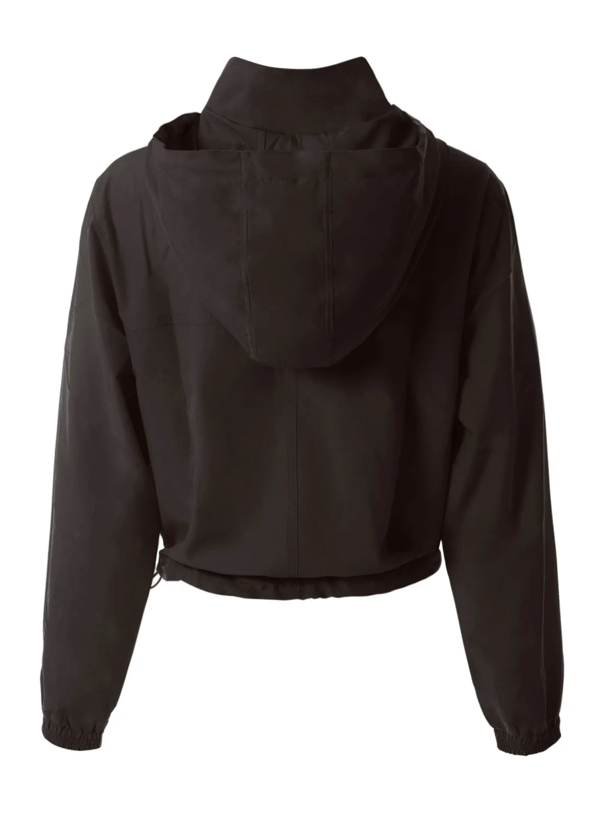 Lightweight Y2K Cropped Jackets Yoga Quick Dry Windbreaker Zipper Jackets Workout Running Hoodie Jackets
