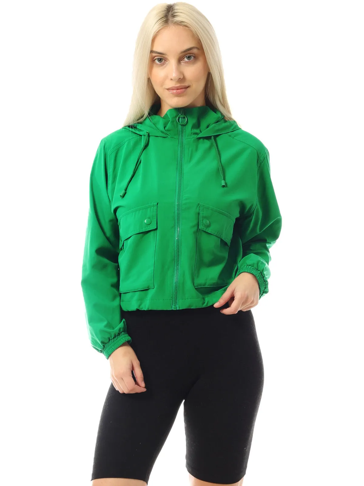 Lightweight Y2K Cropped Jackets Yoga Quick Dry Windbreaker Zipper Jackets Workout Running Hoodie Jackets