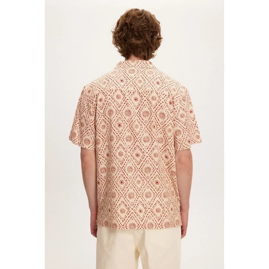 Linen Printed Yacht Shirt - Kuwalla