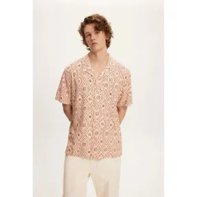 Linen Printed Yacht Shirt - Kuwalla