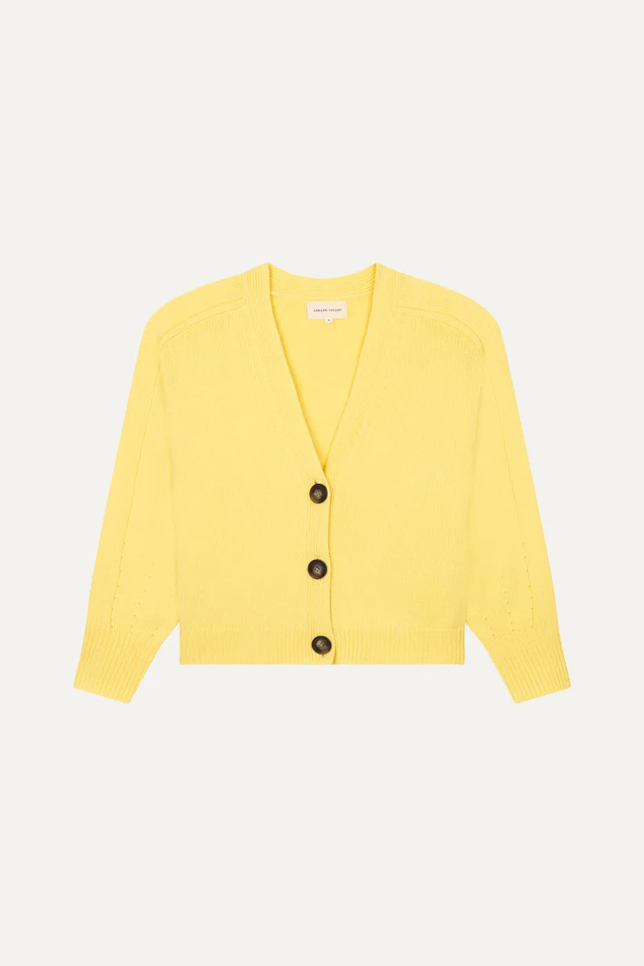 LouLou Studio Zanzibar Cardigan - Yellow