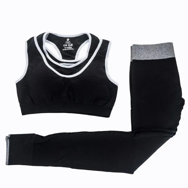 MAIJION 2Pcs Women Yoga Sets Fitness Sport