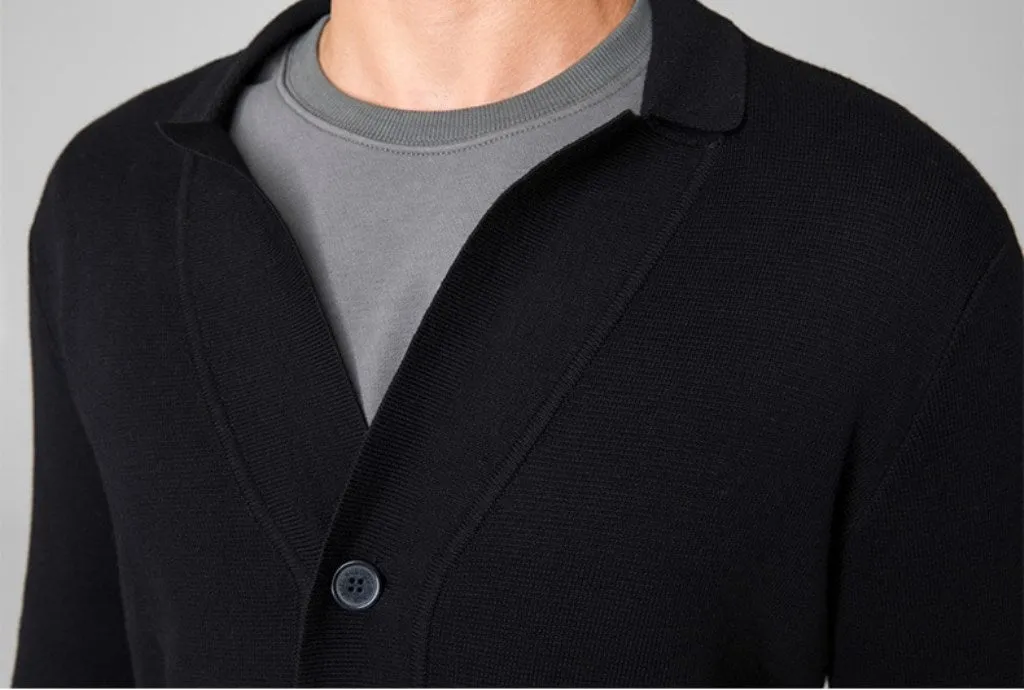 Men's Autumn Knitted Slim Cardigan