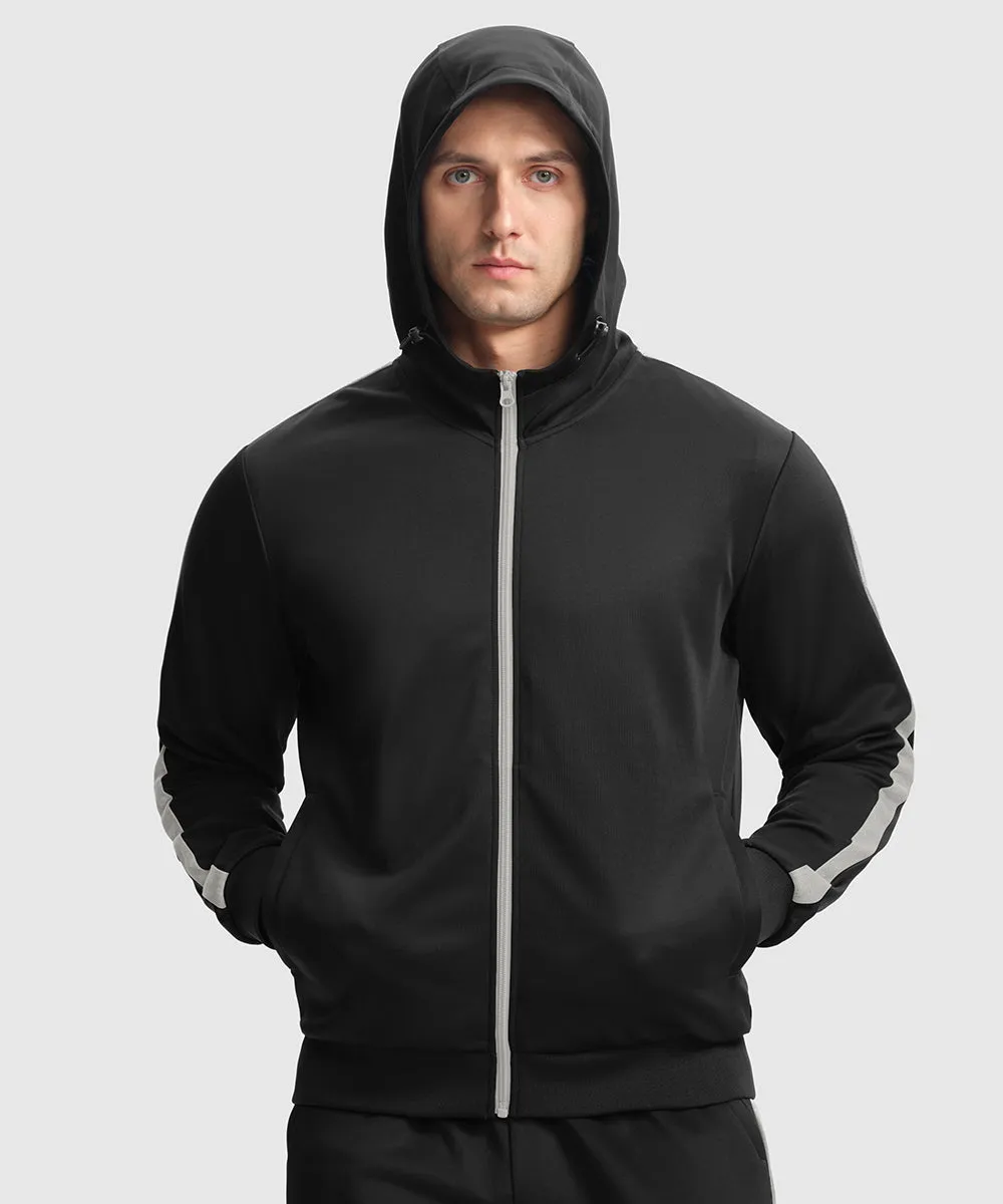 Men's Long Sleeve Causal Full Zip Tracksuits