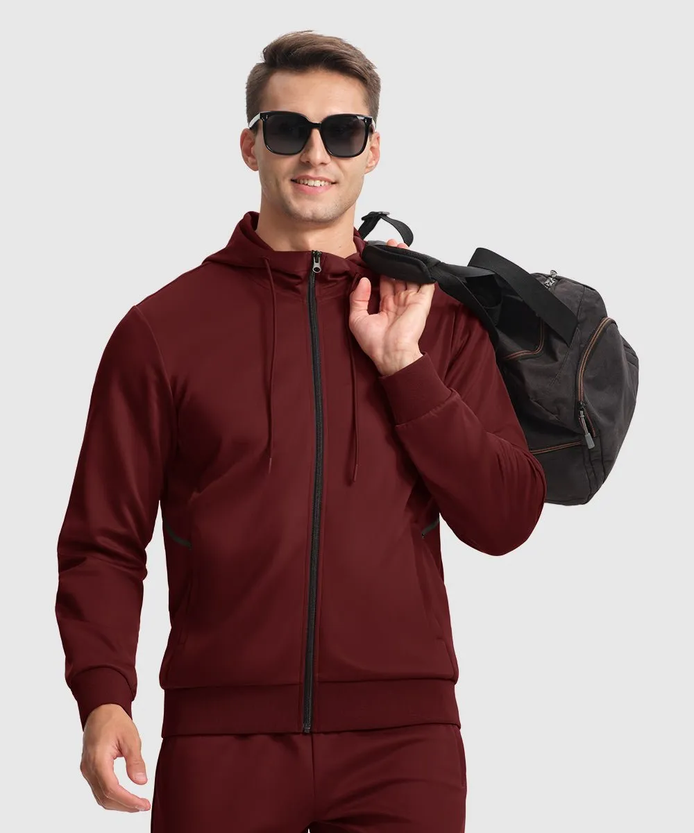 Men's Performance Full Zip Lounge Sets