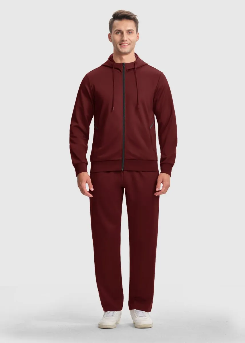 Men's Performance Full Zip Lounge Sets