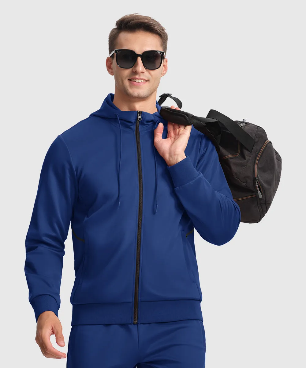 Men's Performance Full Zip Lounge Sets