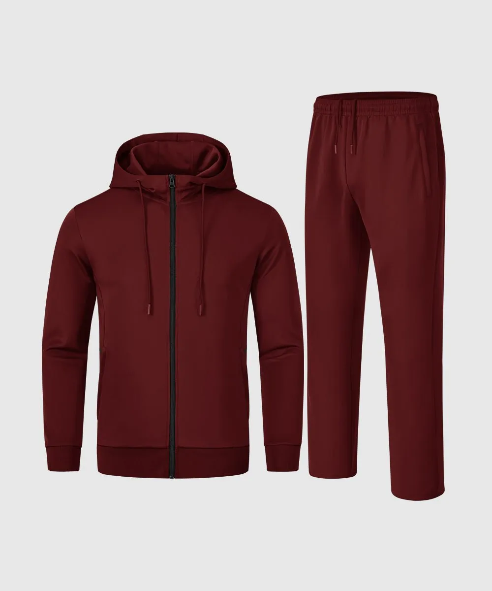Men's Performance Full Zip Lounge Sets