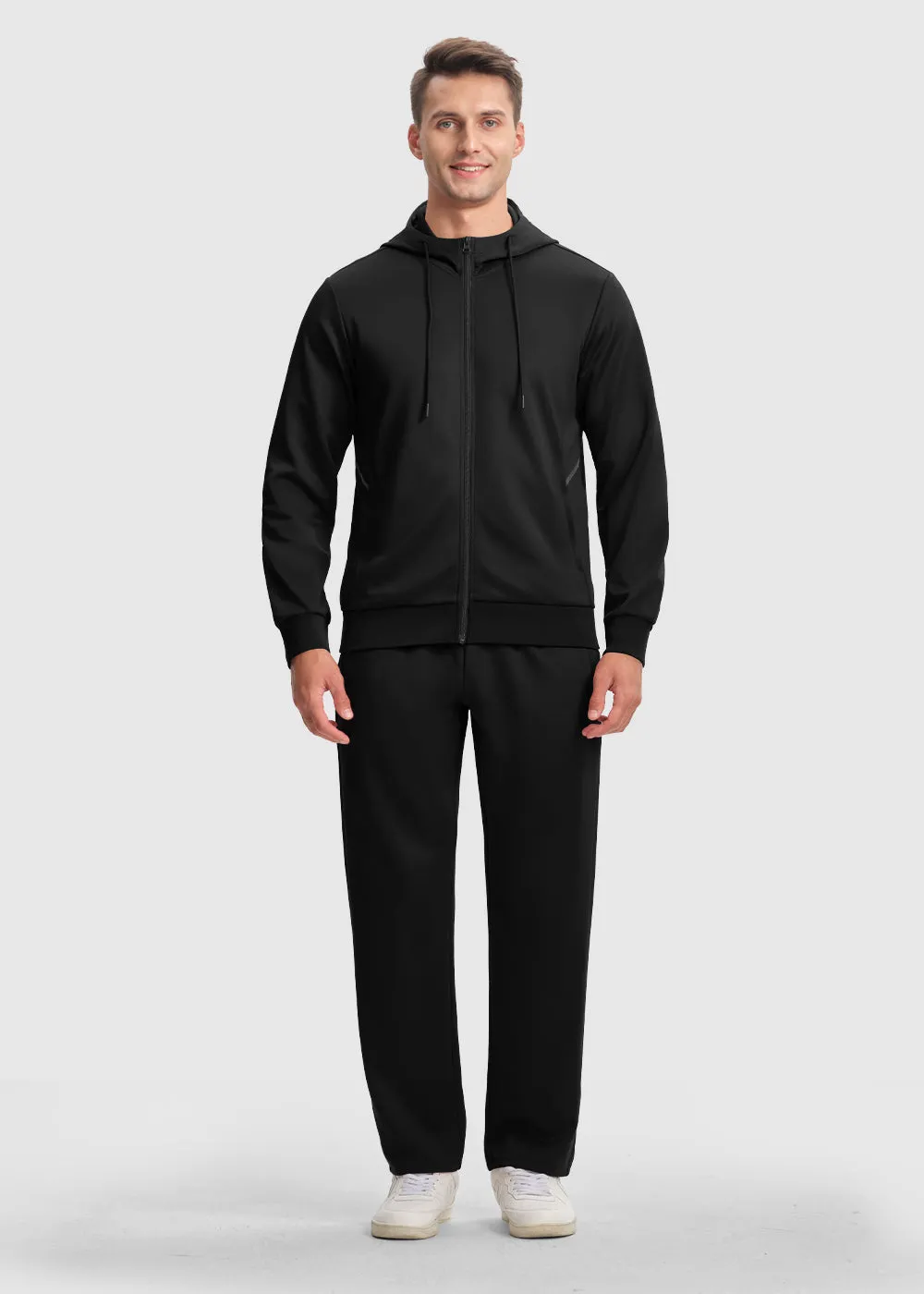 Men's Performance Full Zip Lounge Sets