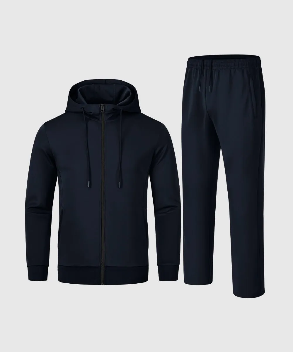 Men's Performance Full Zip Lounge Sets