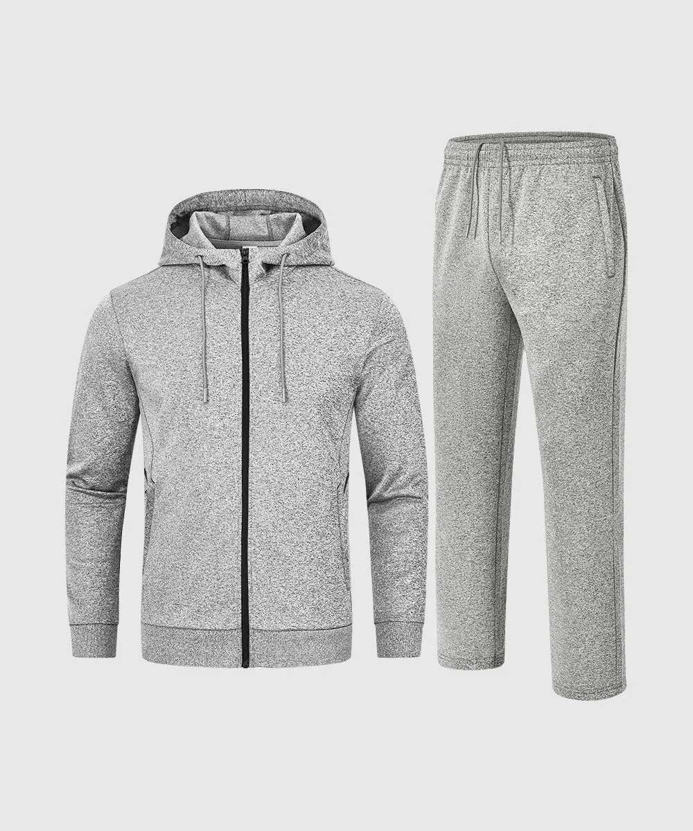 Men's Performance Full Zip Lounge Sets