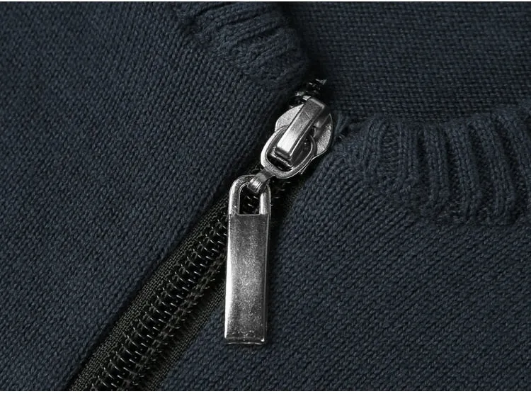 Men's Spring/Autumn European Style Cotton Knitted Slim Cardigan