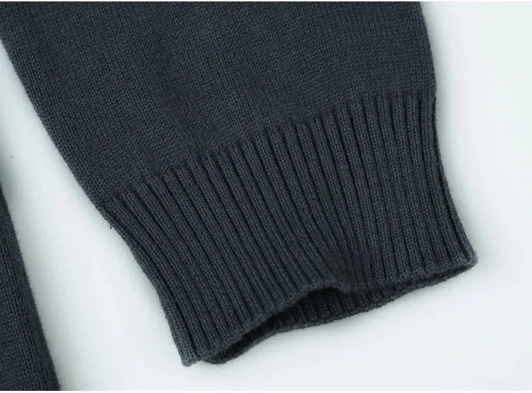 Men's Spring/Autumn European Style Cotton Knitted Slim Cardigan