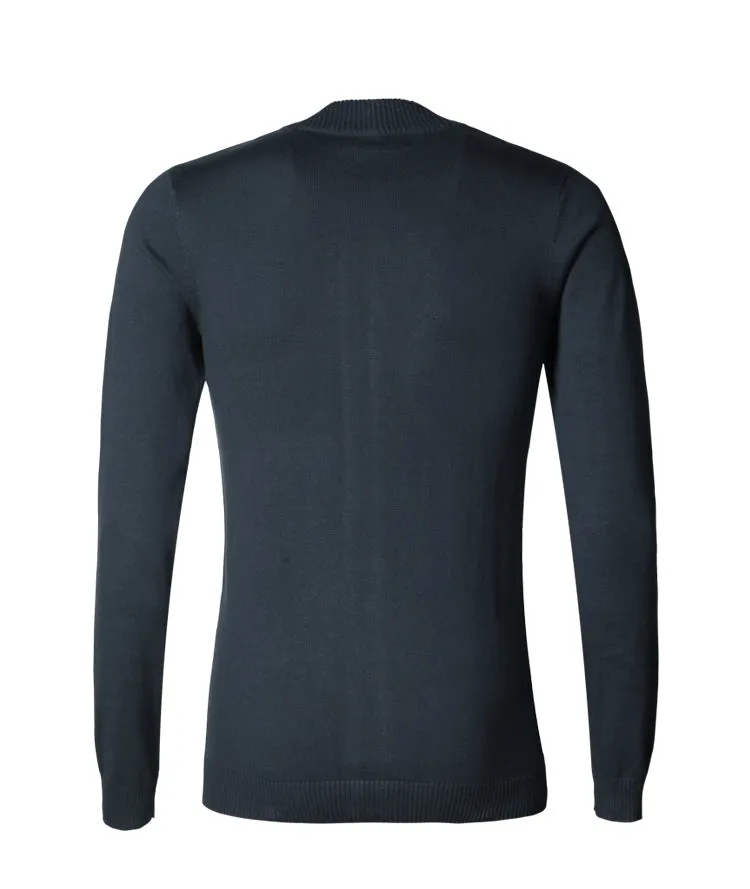 Men's Spring/Autumn European Style Cotton Knitted Slim Cardigan