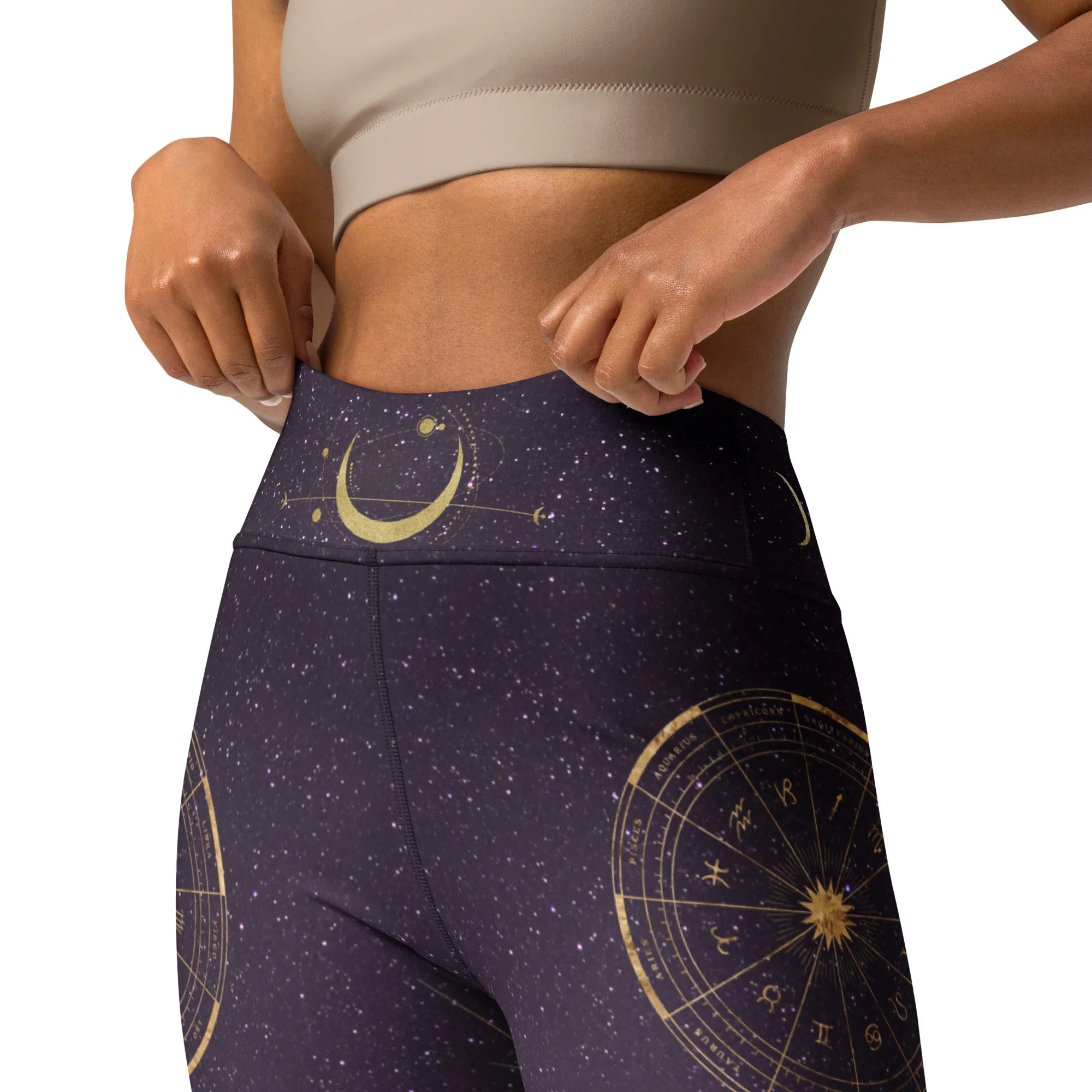 Moonlit Motion High Waisted Yoga Leggings