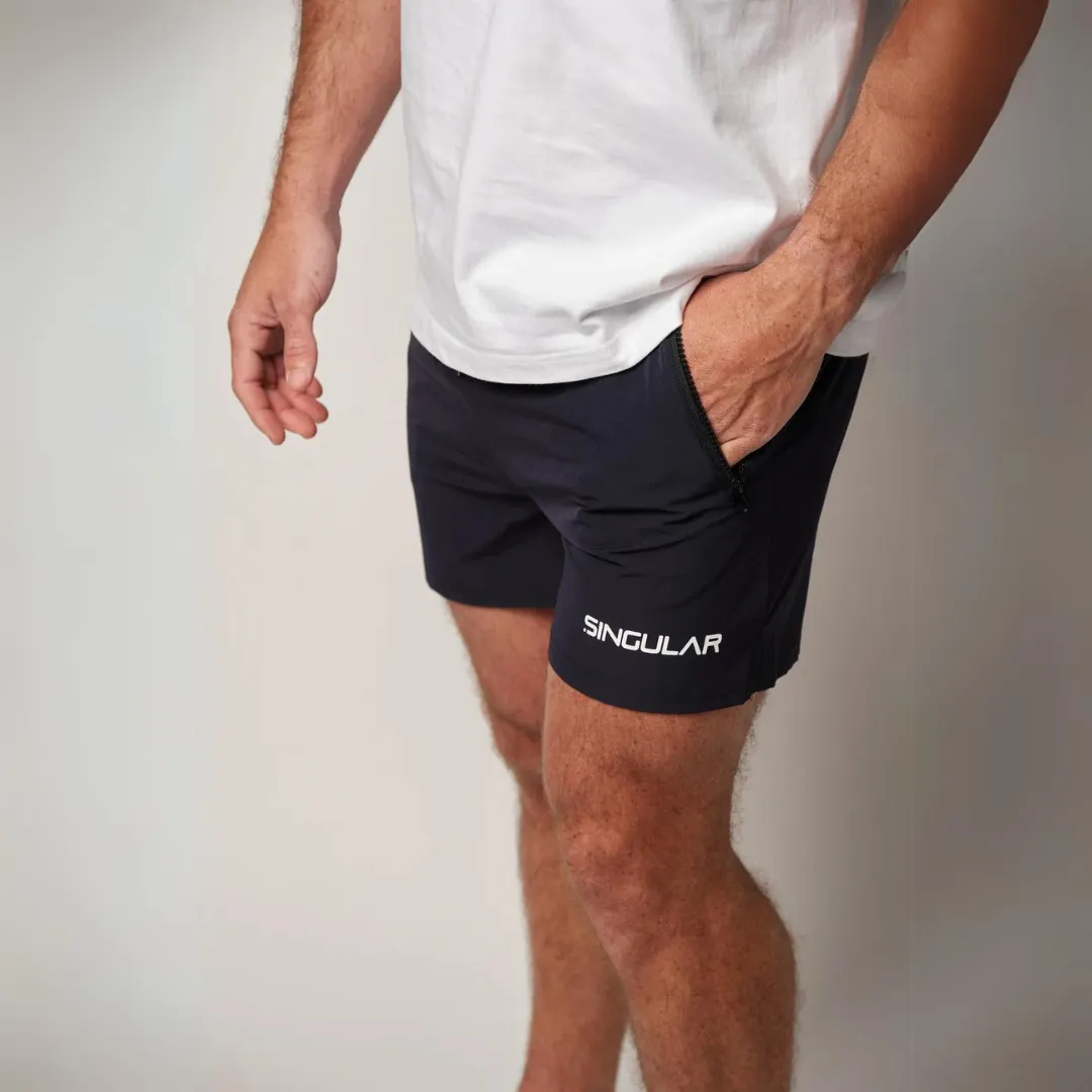 Muscle Fit Shorts Midnight Blue