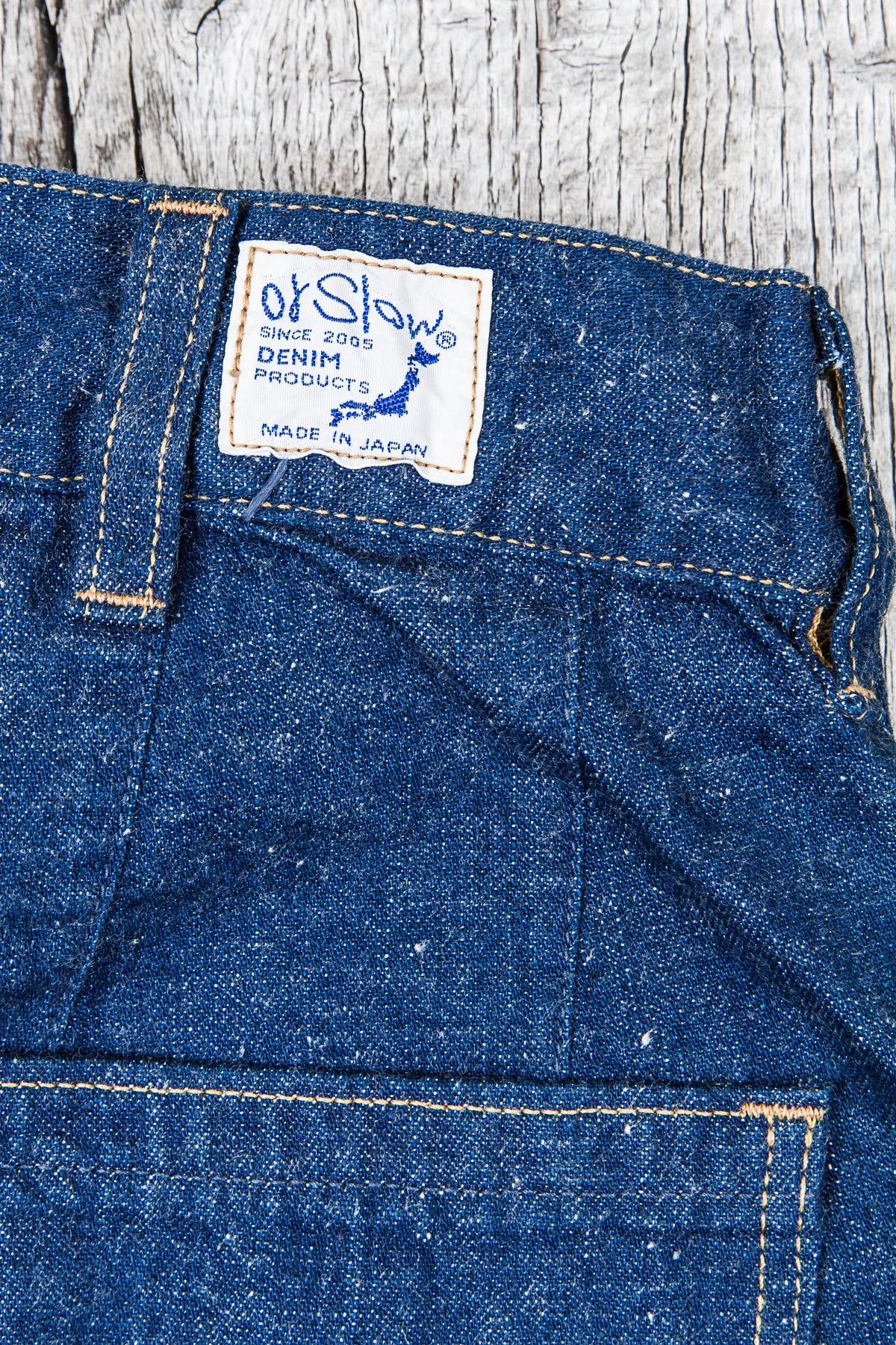 OrSlow Women's Baggy Ranch Pants Denim
