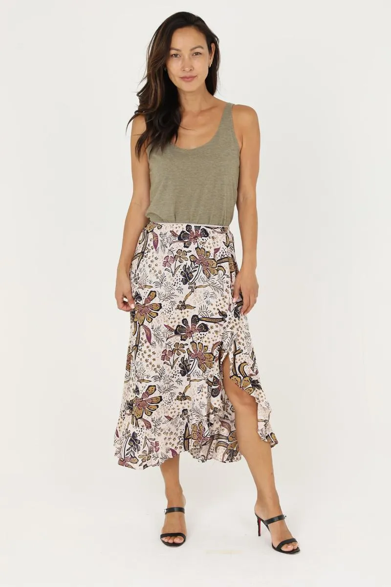 Oyster Ruffle Skirt