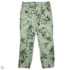 Pants Cargo & Utility By Pilcro In Floral Print, Size: 2