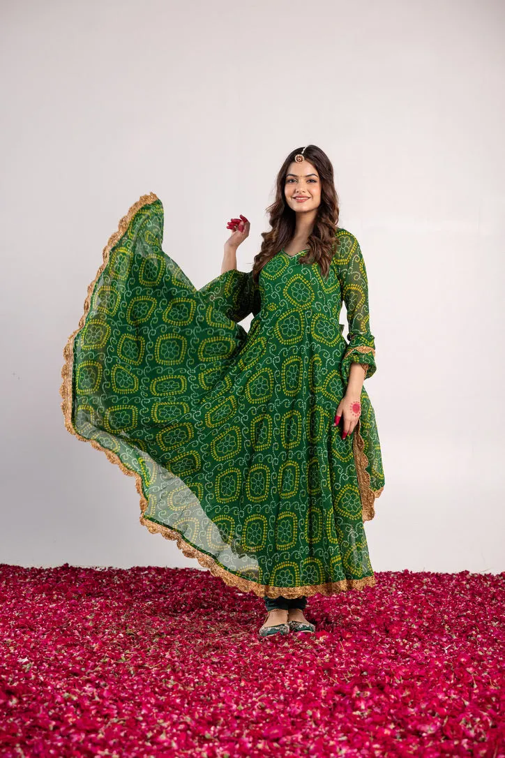 Pehno'Sa Chaand Bandhani Set