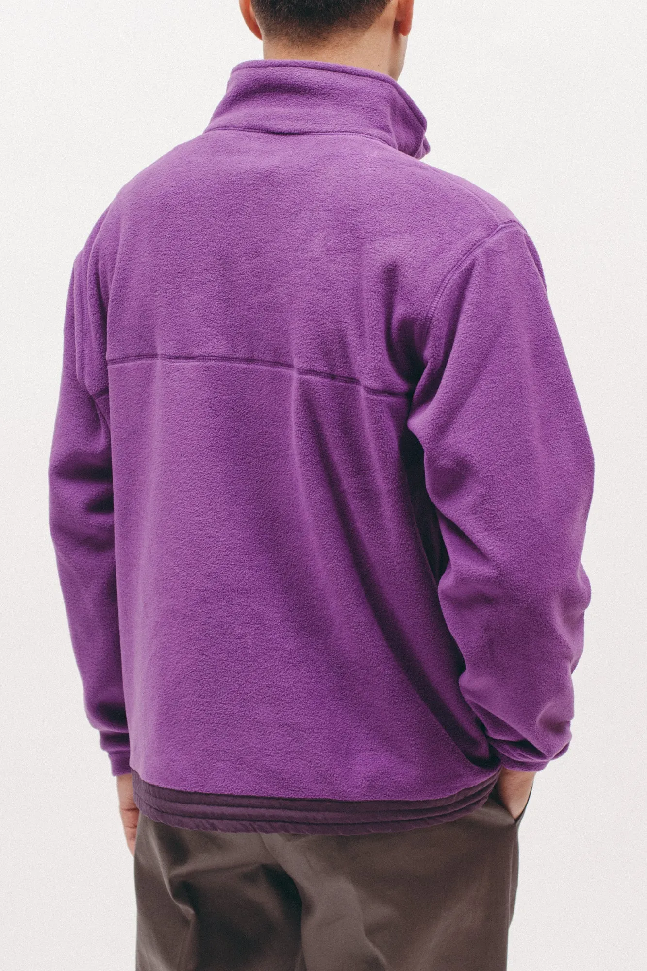 Polar Fleece Popover- Purple