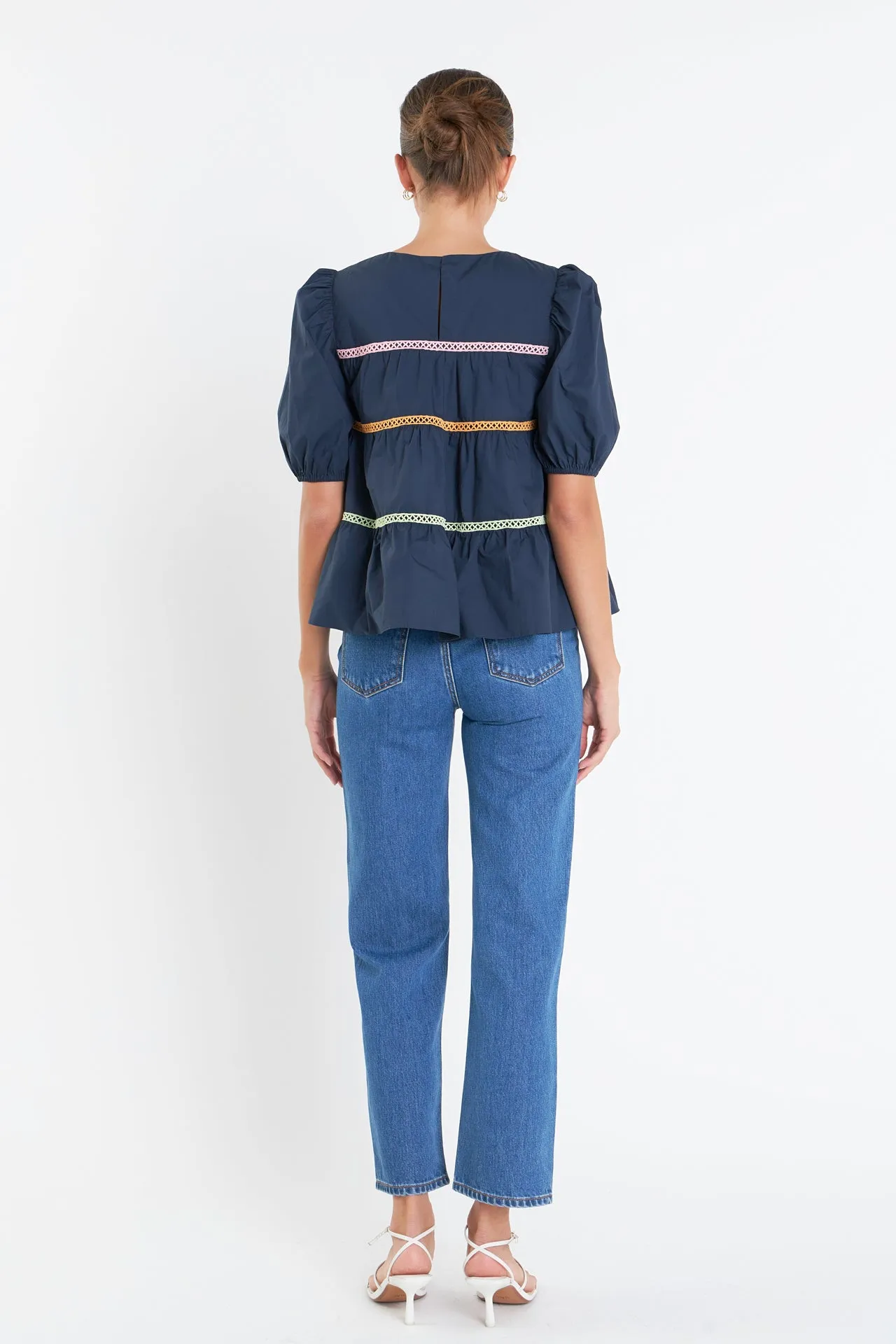 Puffy Short Sleeve Top