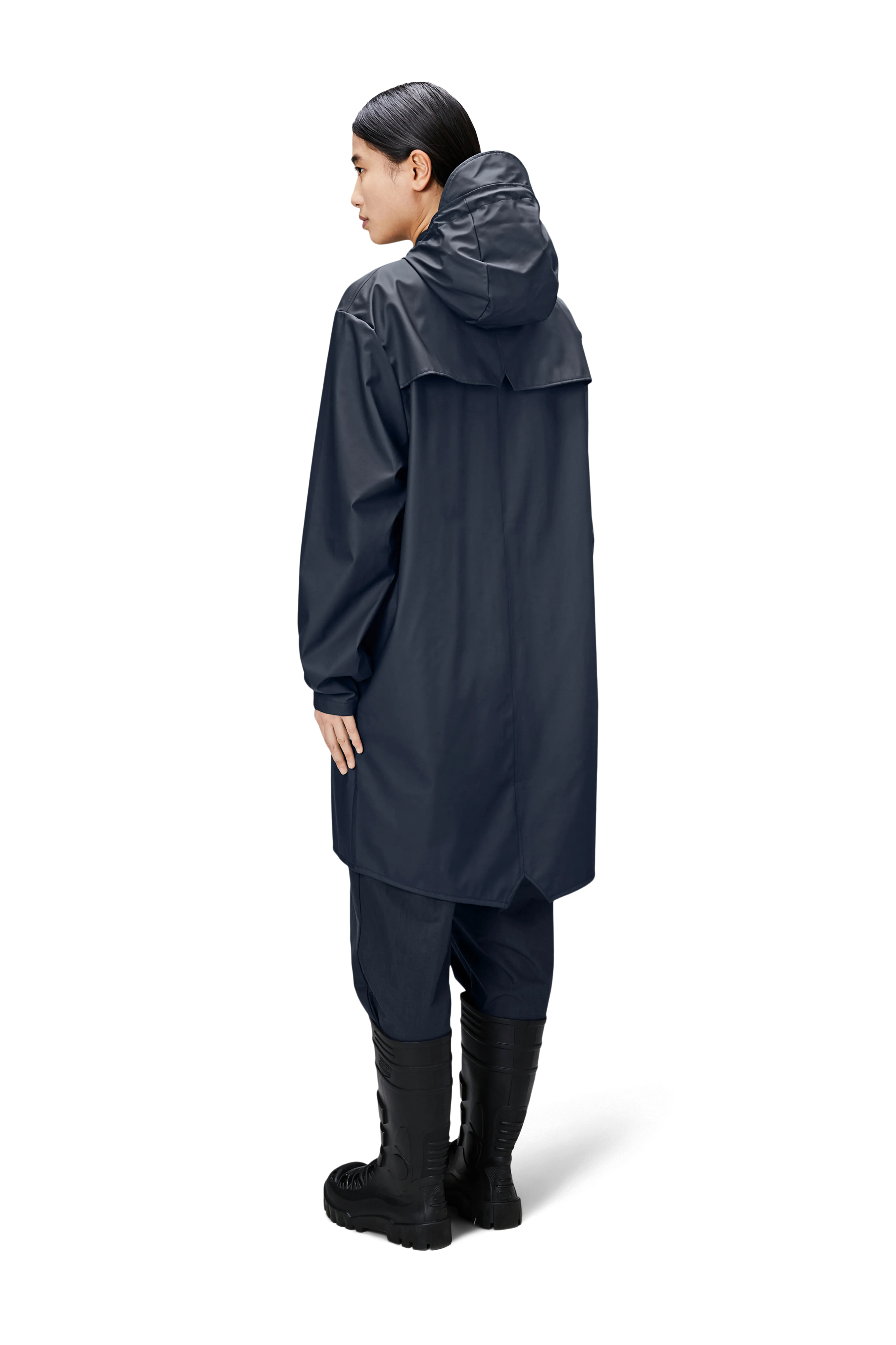 Rains - Long Jacket Navy