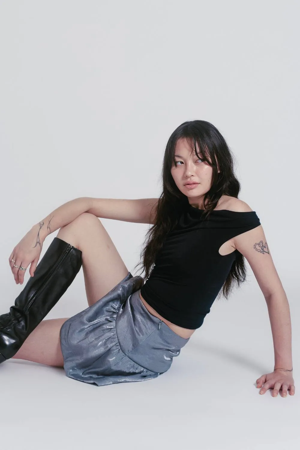 RARA SKIRT | SILVER
