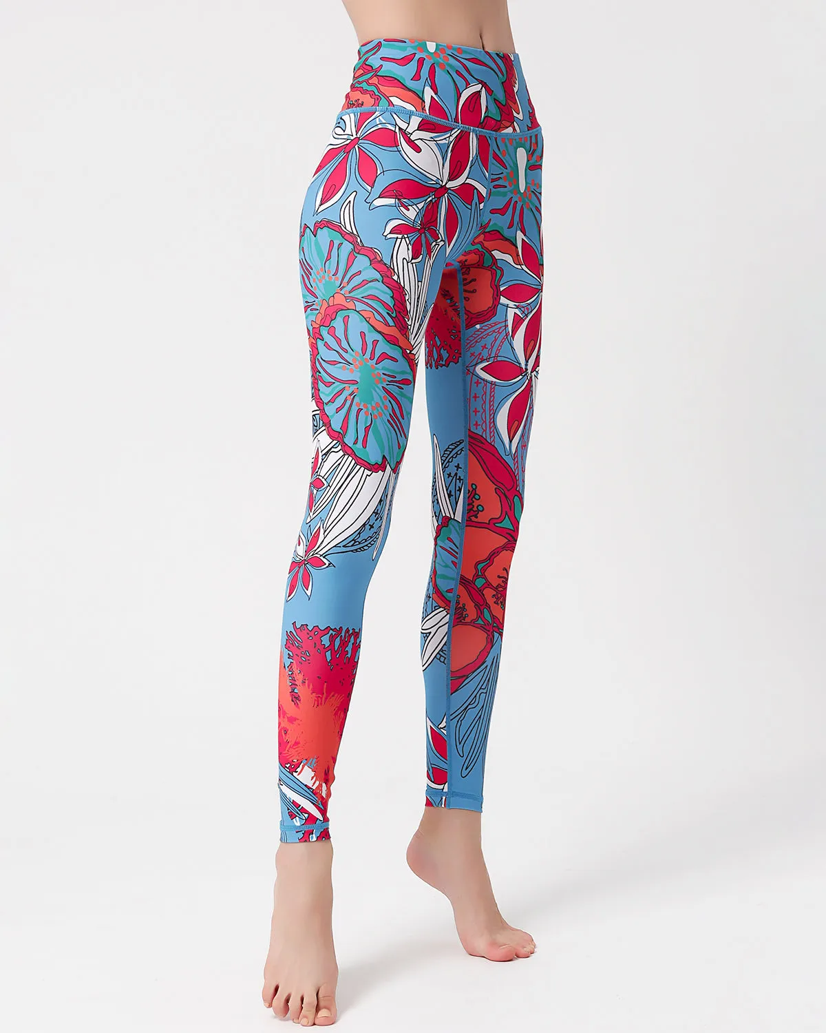 Red Orchid Fitness Leggings