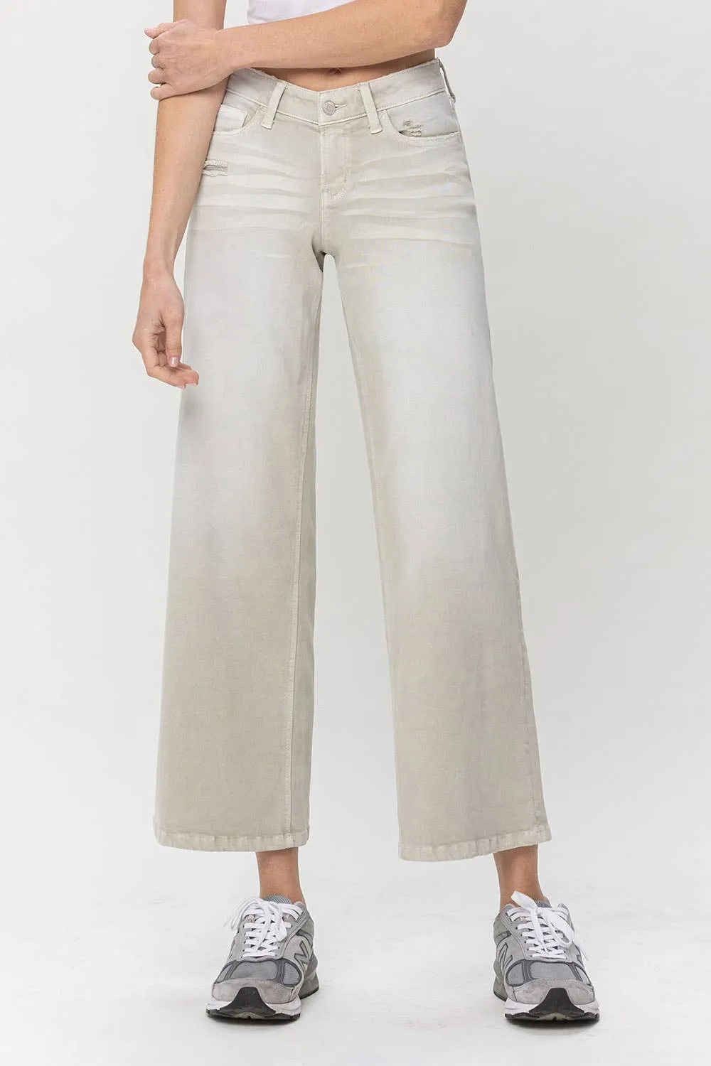 Sagelyn Low Rise Baggy Wide Jeans