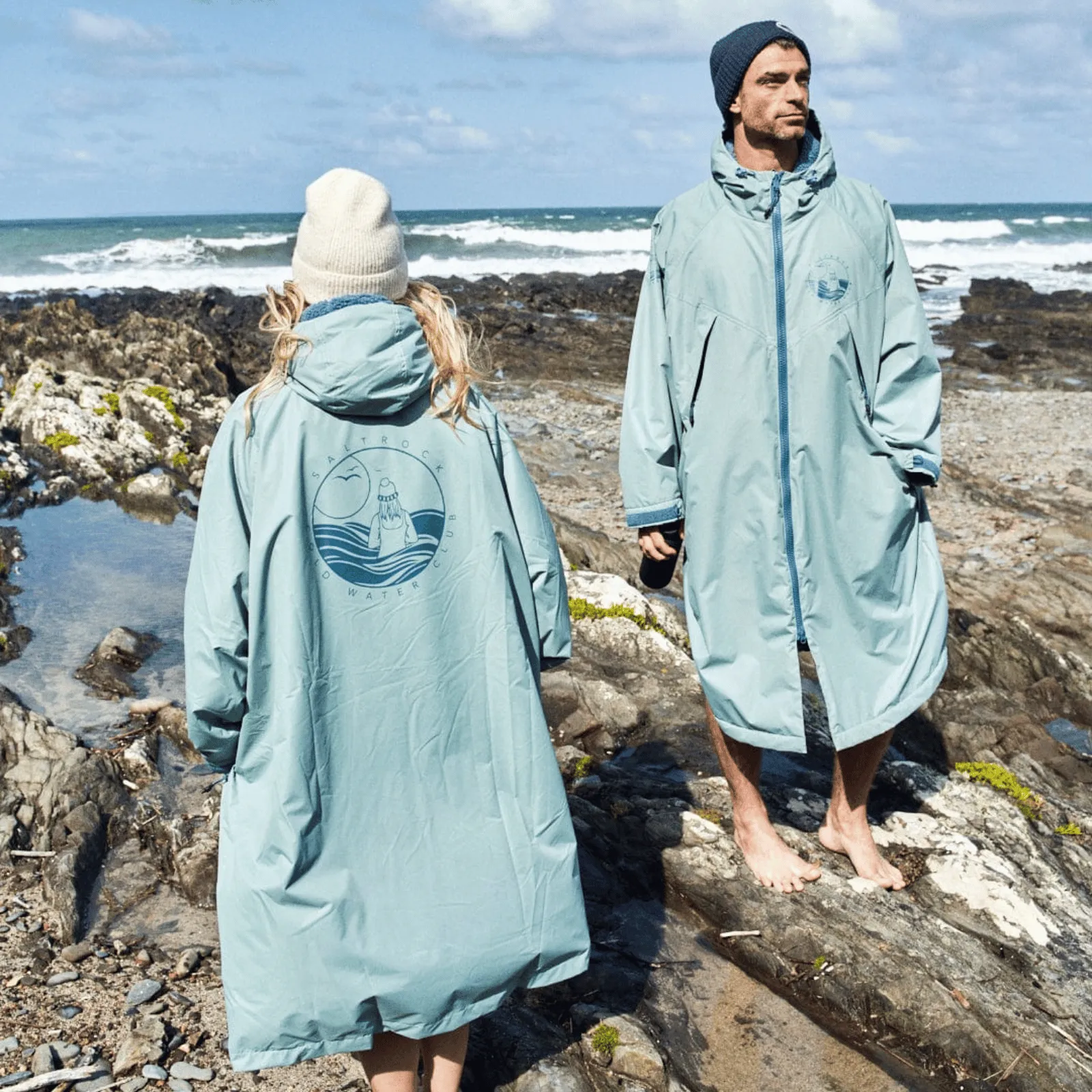 Saltrock Adults Four Seasons Robe Recycled Changing Robe