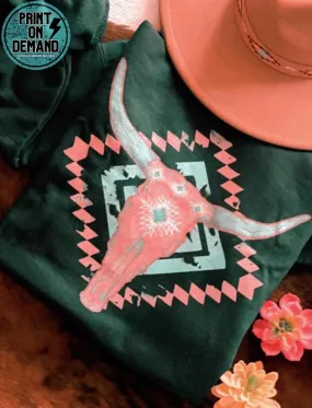 Santa Fe Skull Sweatshirt