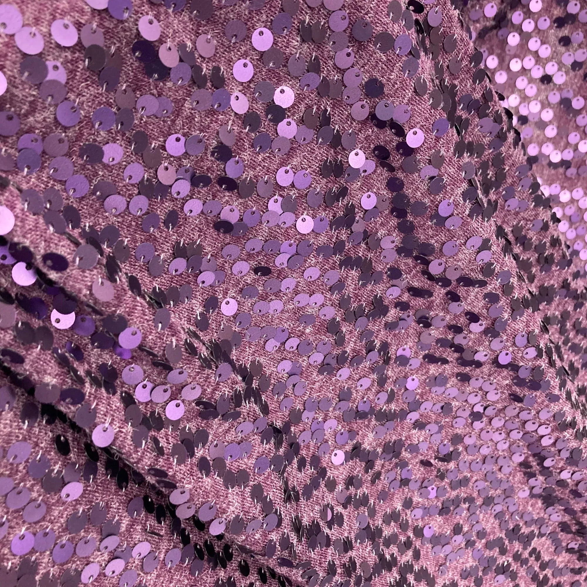 Sequined Fabric Embroidered on Polyester Jersey Net Mesh Fabric 4-Way Stretch | Lace USA - GD-06