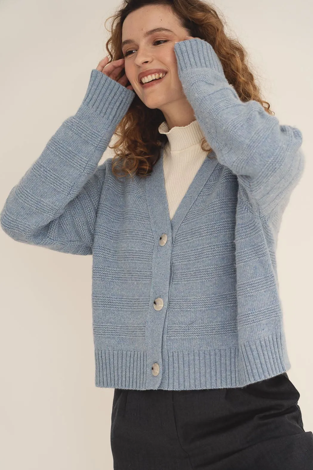 Sophia Blue Cardigan