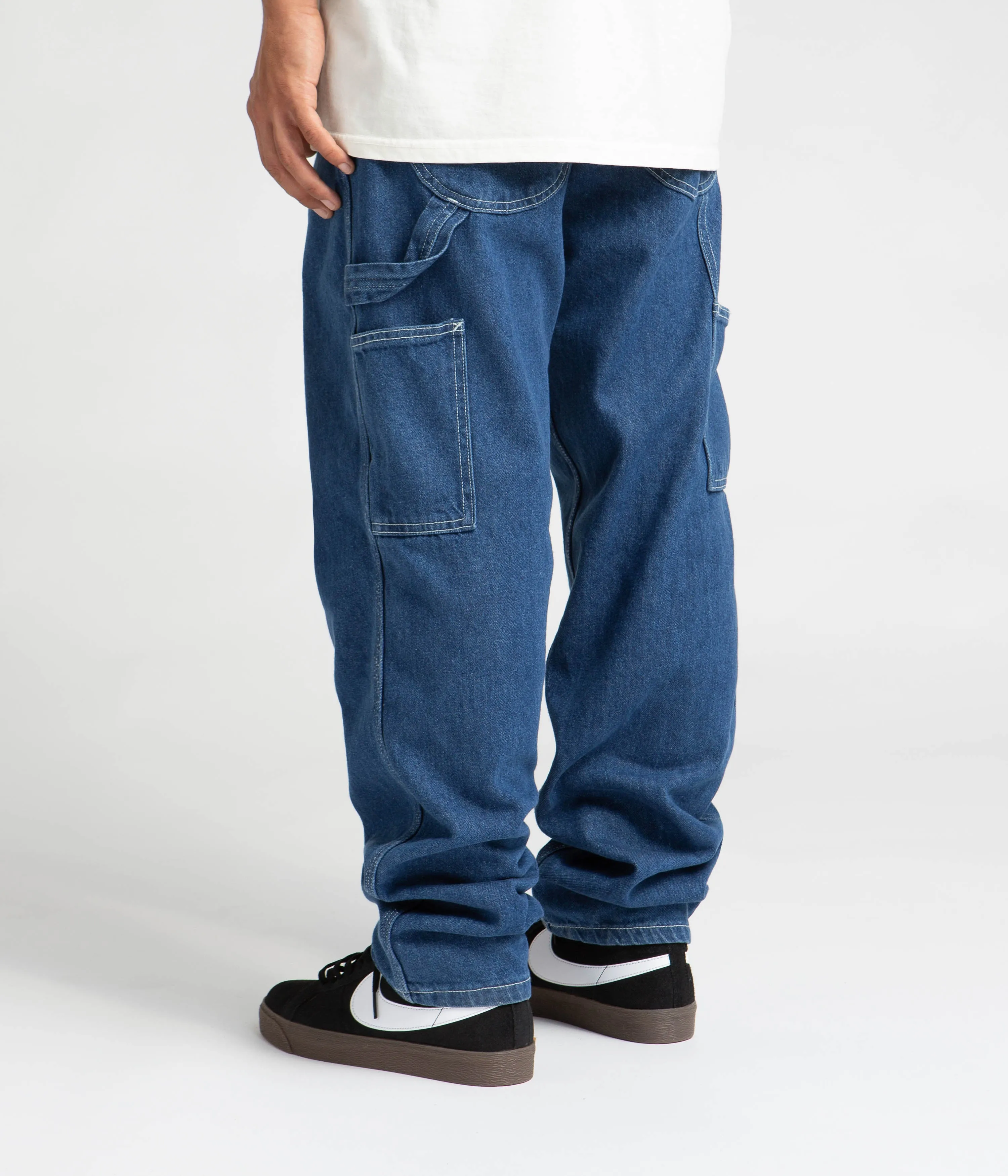 Stan Ray 80's Denim Painter Pants - Mid Stone Denim