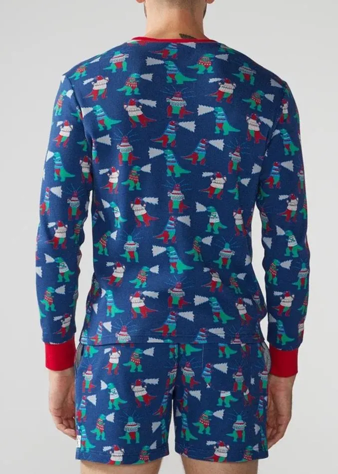 The Holidino Waffle Sleep Shirt