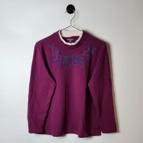 Vintage 90 Floral Sweatshirt | Size S