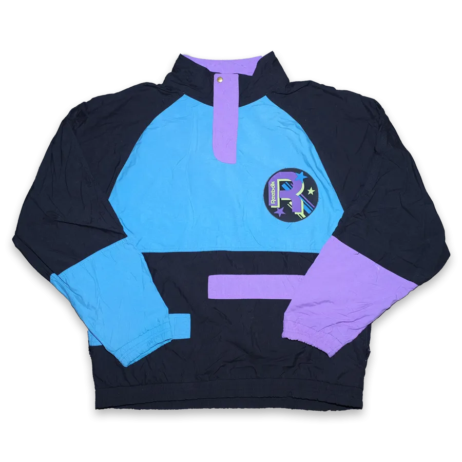 Vintage Reebok Q-Zip Windbreaker Large