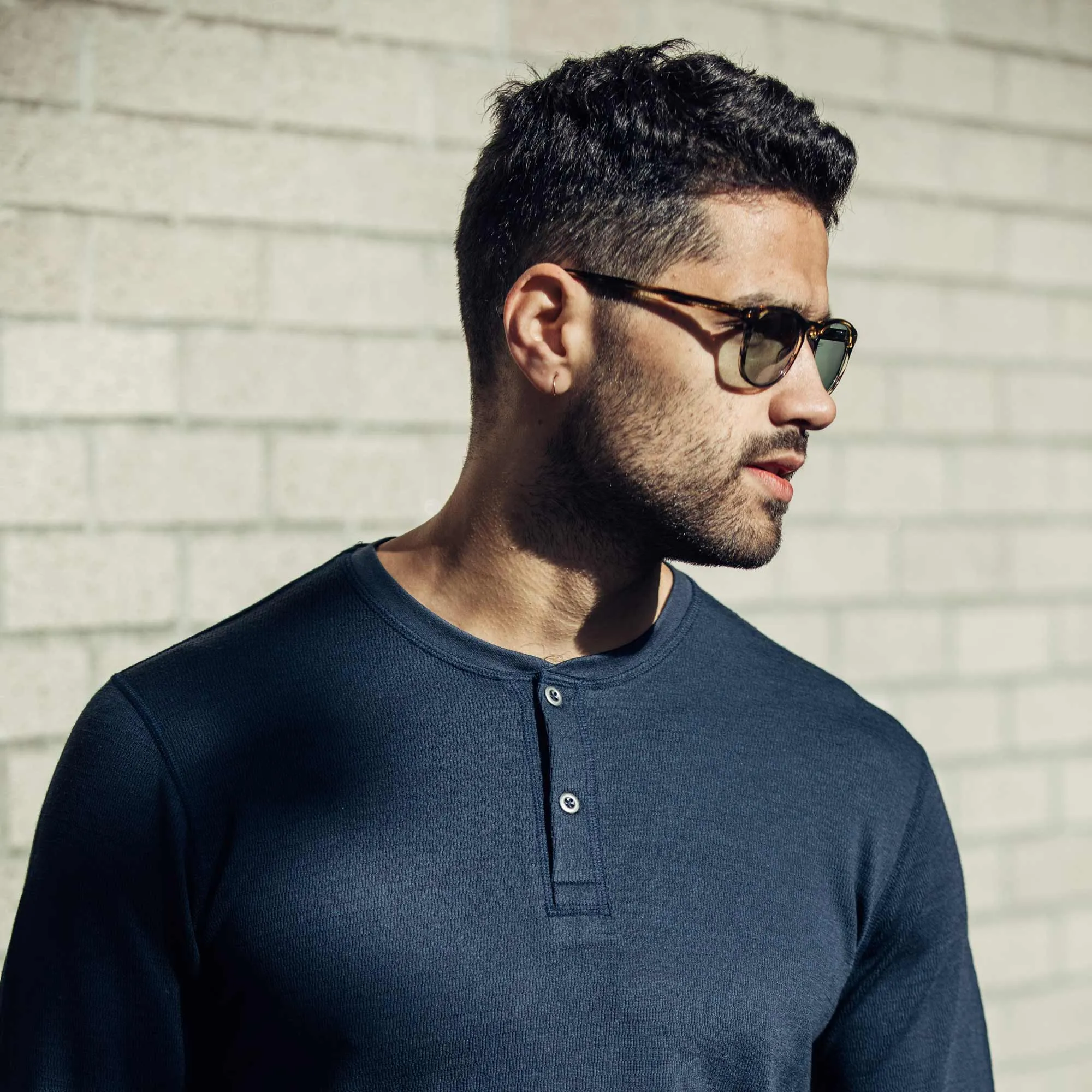 Waffle Henley