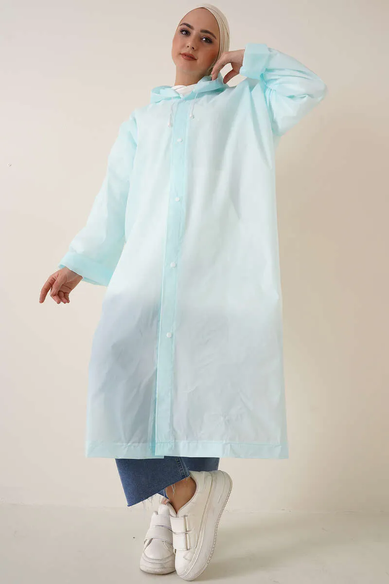 Waterproof Raincoat - Mint