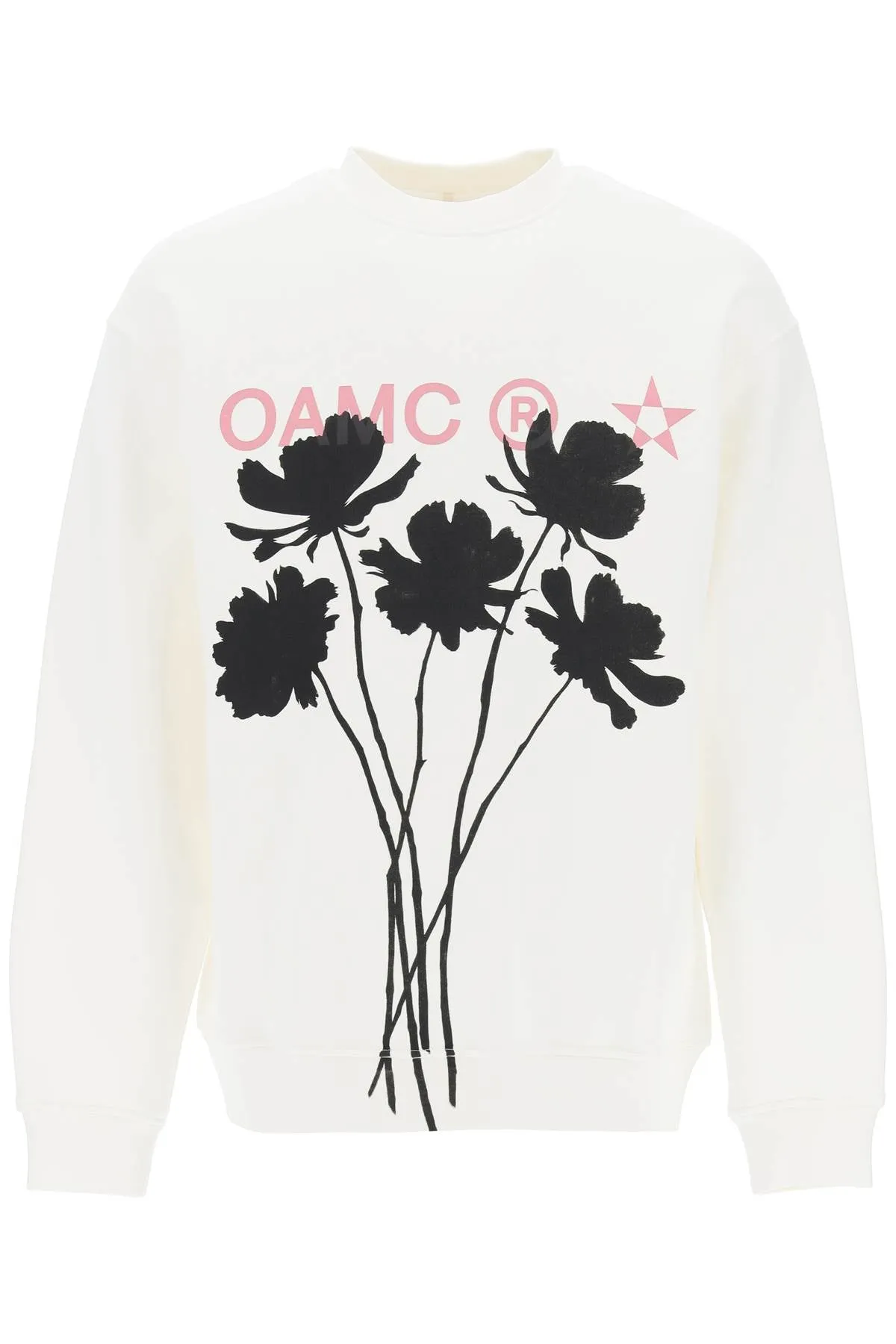 whiff sweatshirt with graphic print 24E28OAJ29 COT00968 OFF WHITE