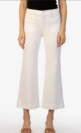 White Meg High Rise Jeans