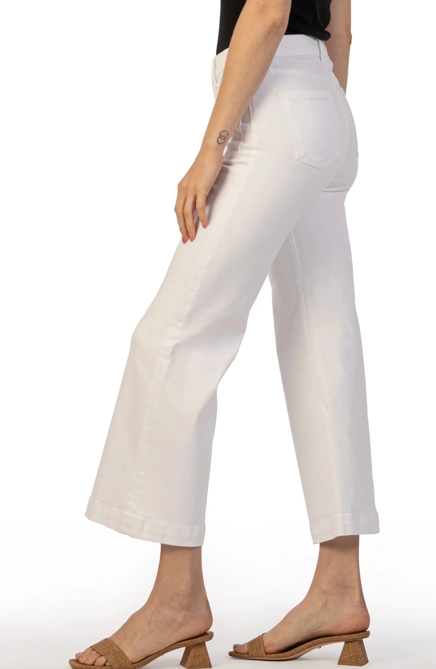 White Meg High Rise Jeans