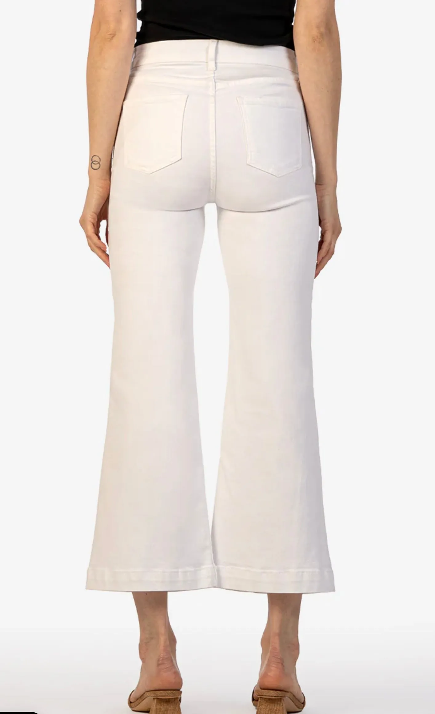 White Meg High Rise Jeans