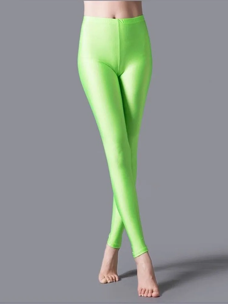 Women Shiny Pant Leggings