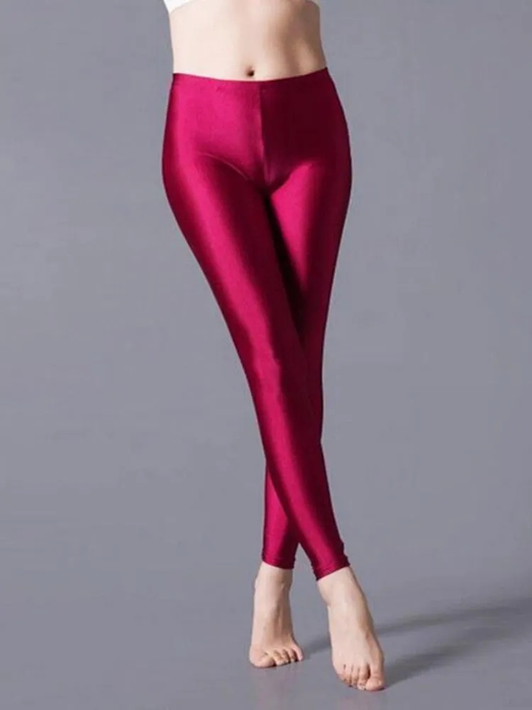 Women Shiny Pant Leggings