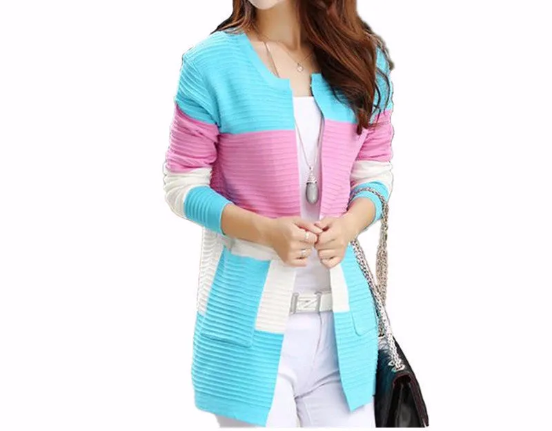 Women's Casual Colorful Cardigan