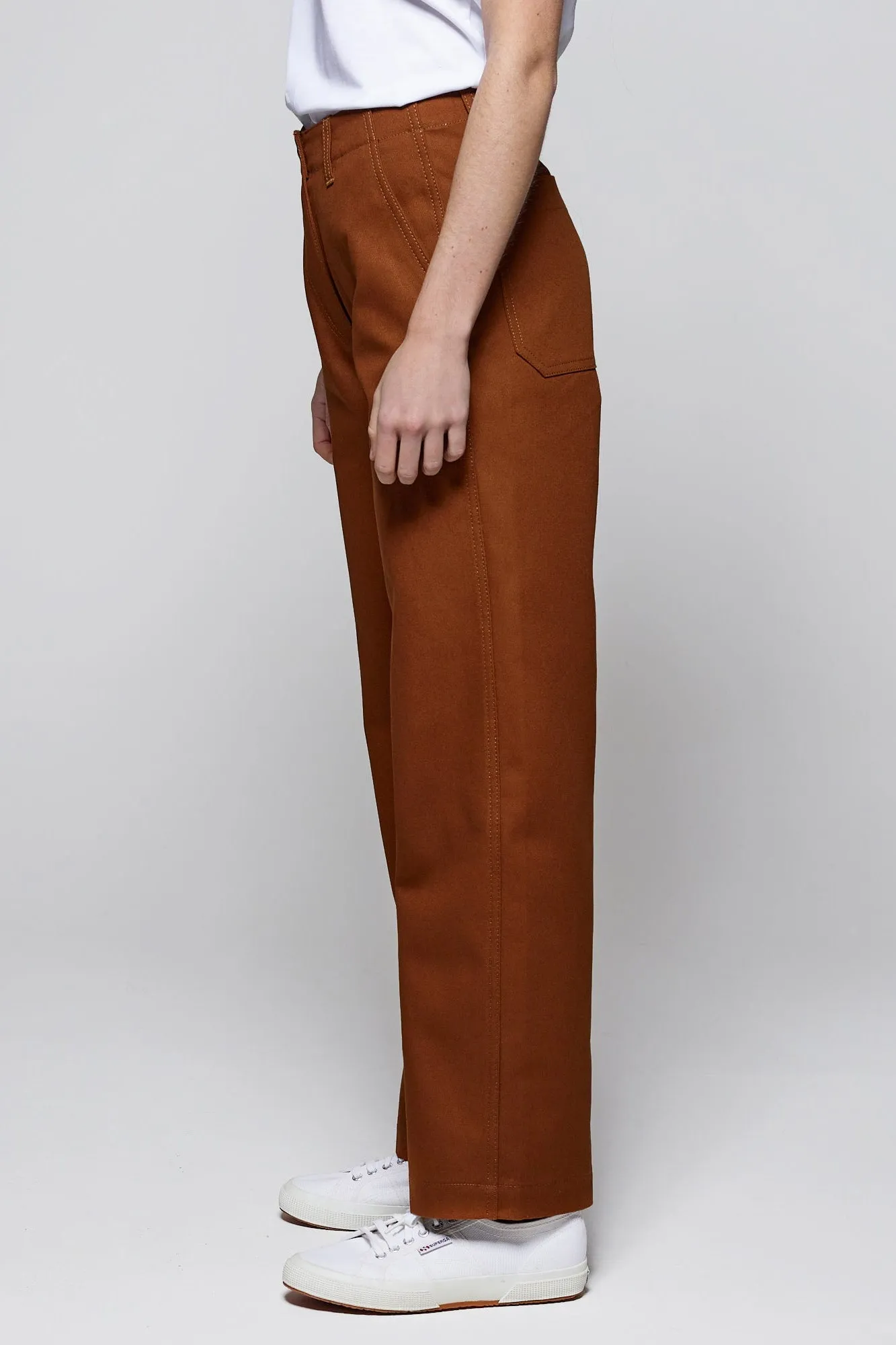 Women's Twill Work Trousers - Tan