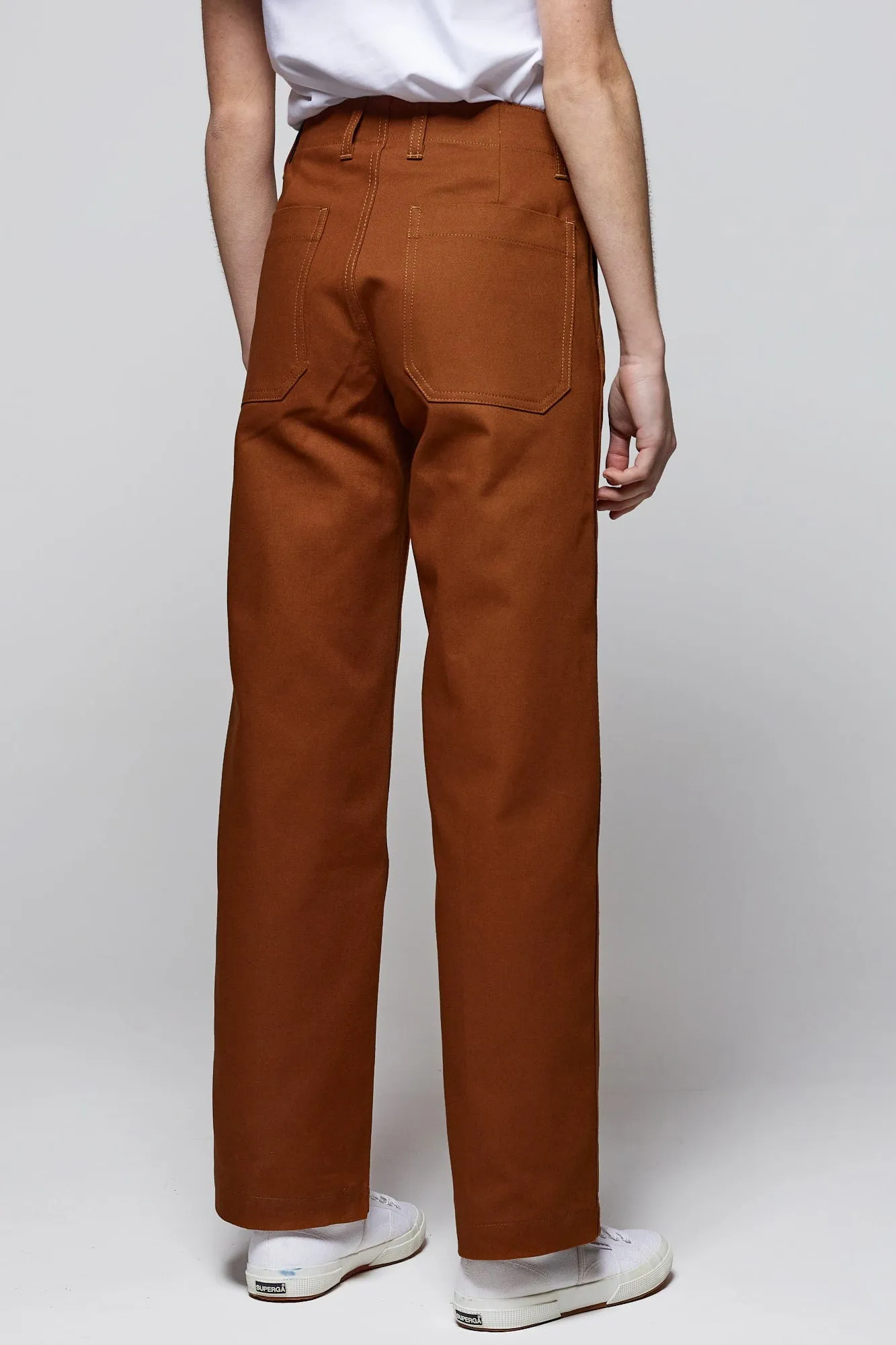 Women's Twill Work Trousers - Tan