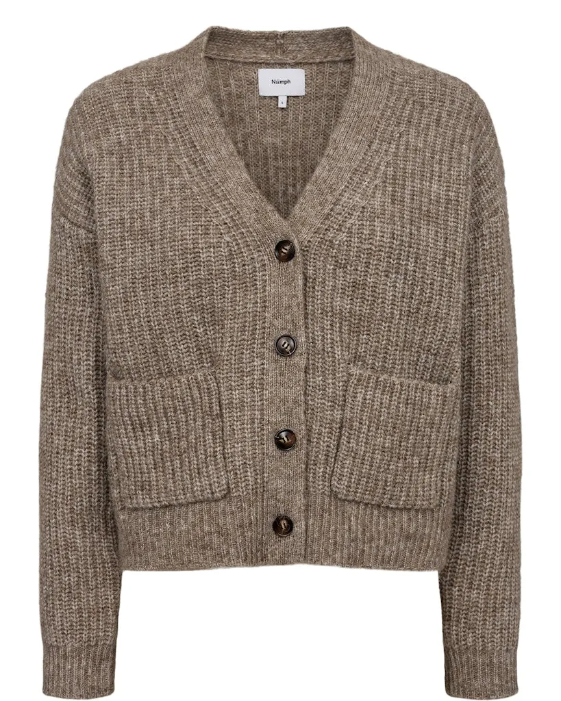 Zindi Cardigan Fossil Melange